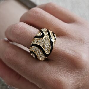 Vintage Cocktail Dome Ring